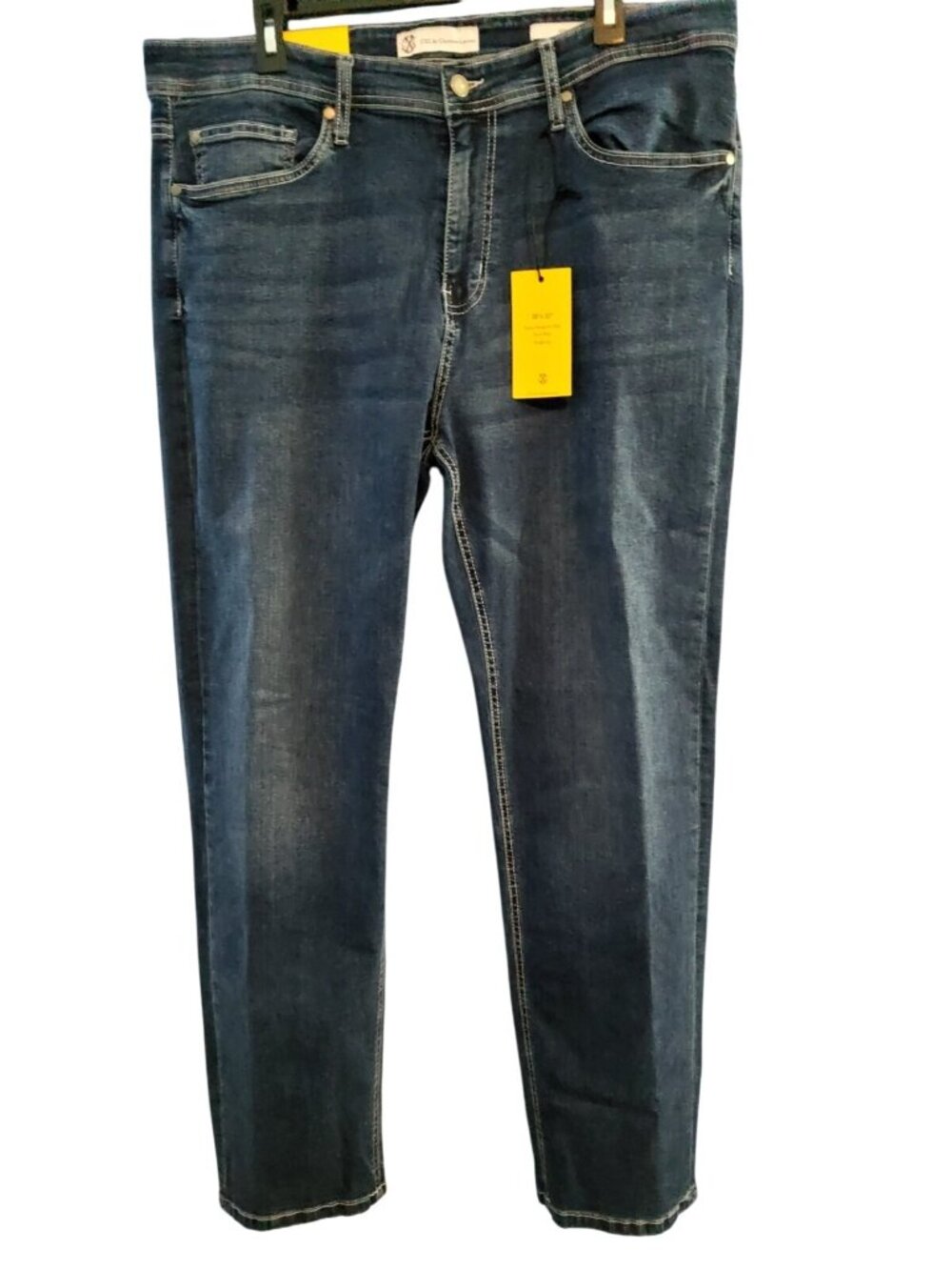 CXL by Christian Lacroix Men’s Blue Denim Jeans Regular Fit Stretch Size 36x32